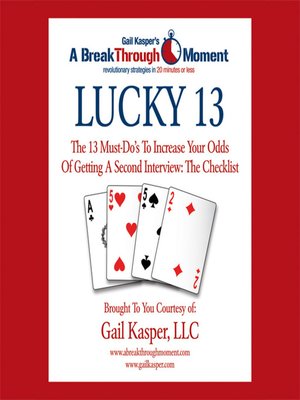 cover image of Lucky 13